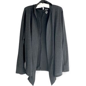 Croft & Barrow Plus Size Asymmetrical Hem Cardigan Sweater Size XXL